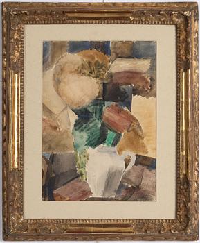 Kalle Hedberg, Fjällandskap med fäbod.