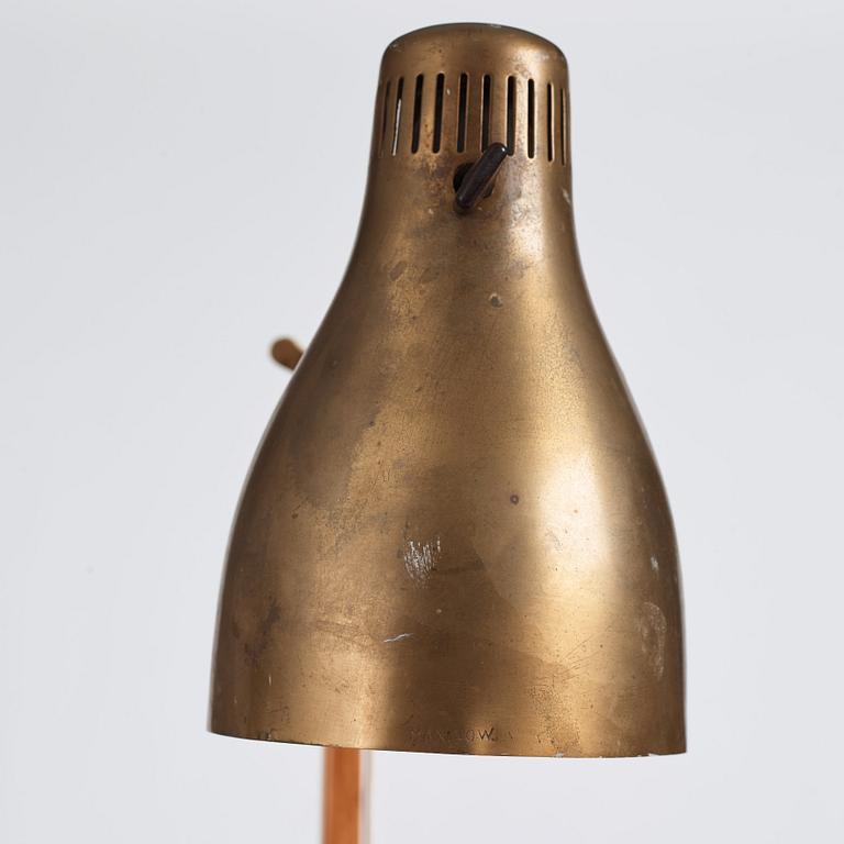 Hans Bergström, golvlampa, modell "544", ateljé Lyktan, Åhus, 1940-50-tal.