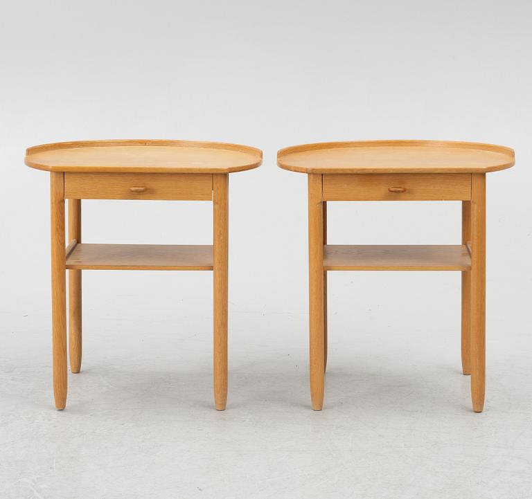 Sven Engström och Gunnar Myrstrand, sängbord, ett par, Bodafors, 1964.