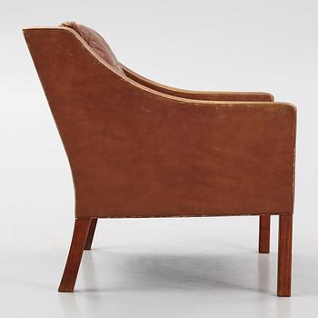 Børge Mogensen, a odel 2209 armchair, Fredericia Stolefabrik, Denmark.
