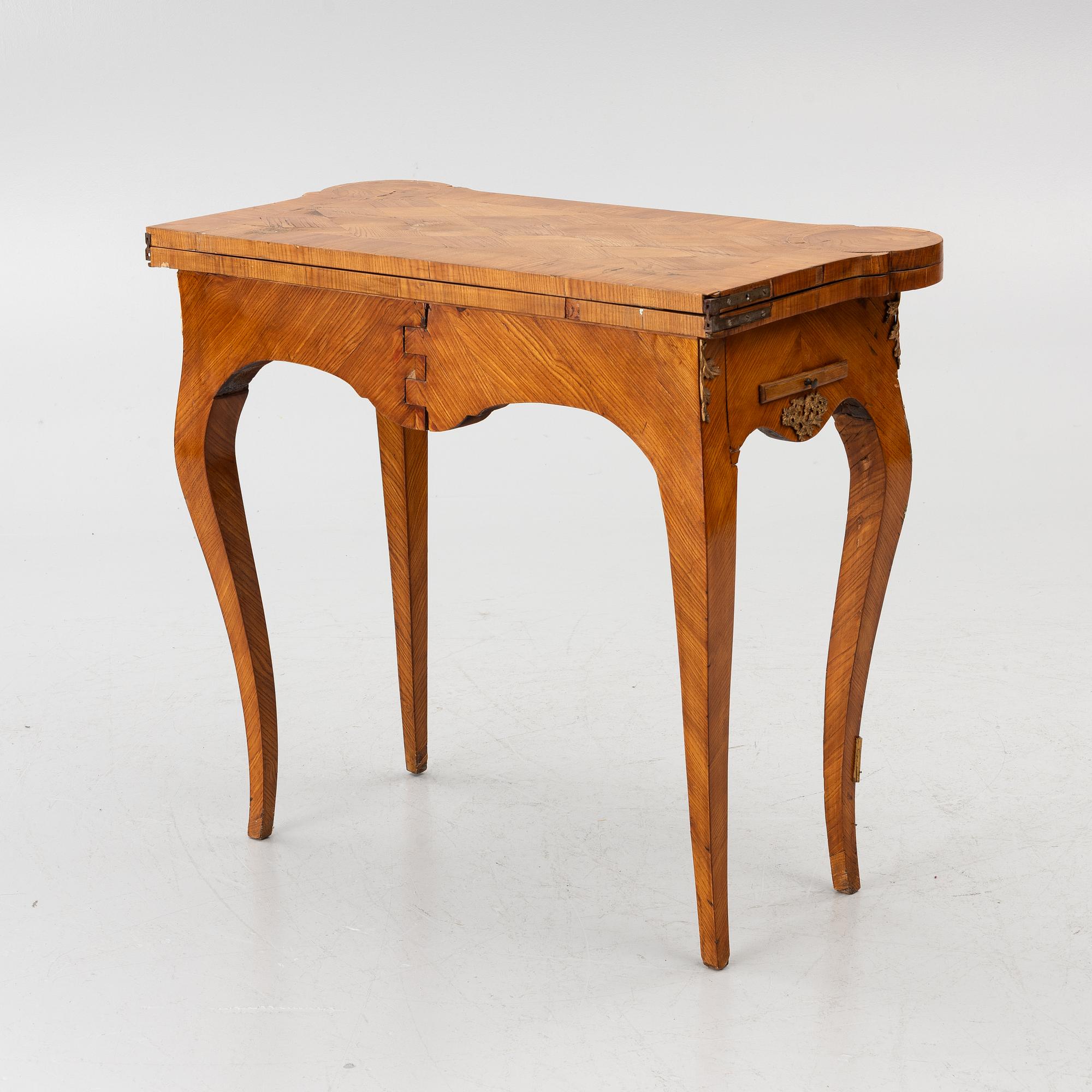 A game table, Rococo, 18th century.