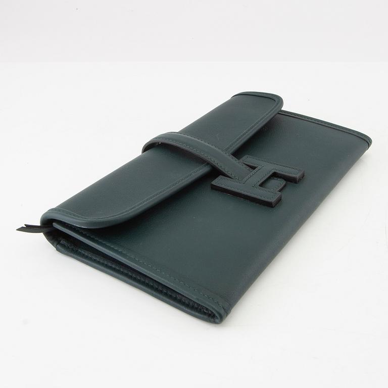 Hermés, wallet, "Portfeuille Jig duo Veau Swift" 2021.