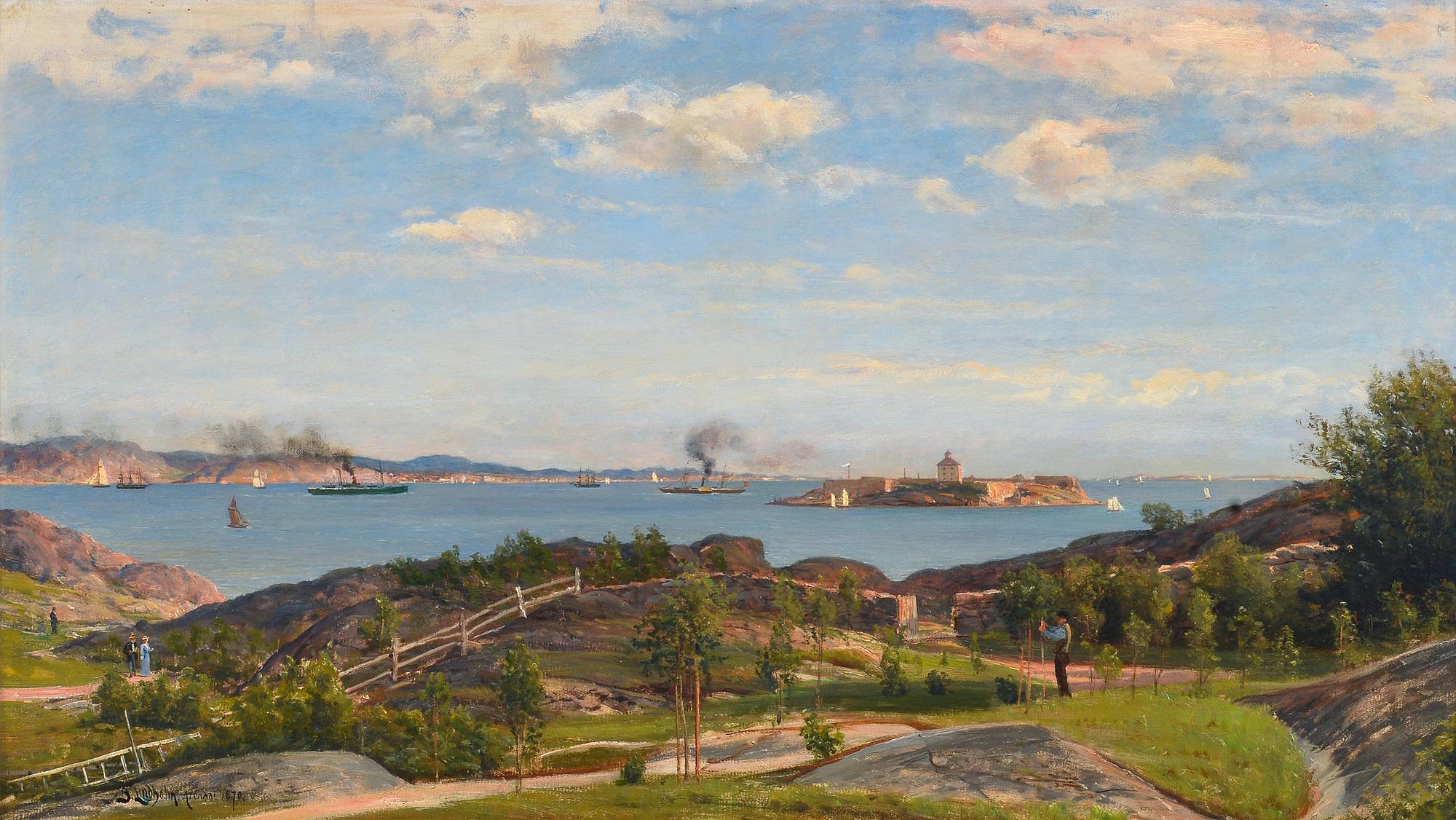 Berndt Lindholm, KUSTLANDSKAP.