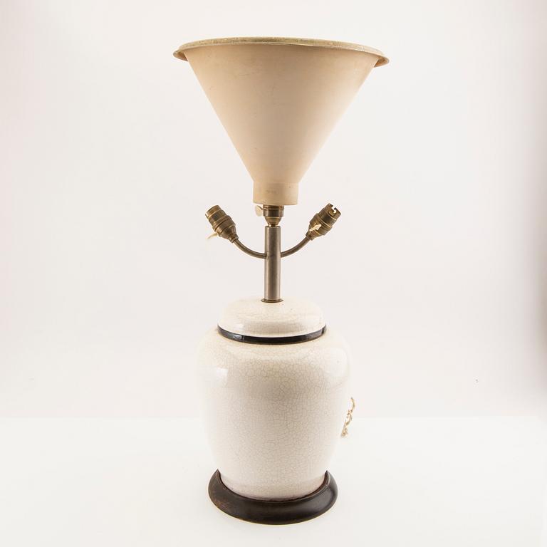 Table lamp France first half/mid 20th century porcelain.