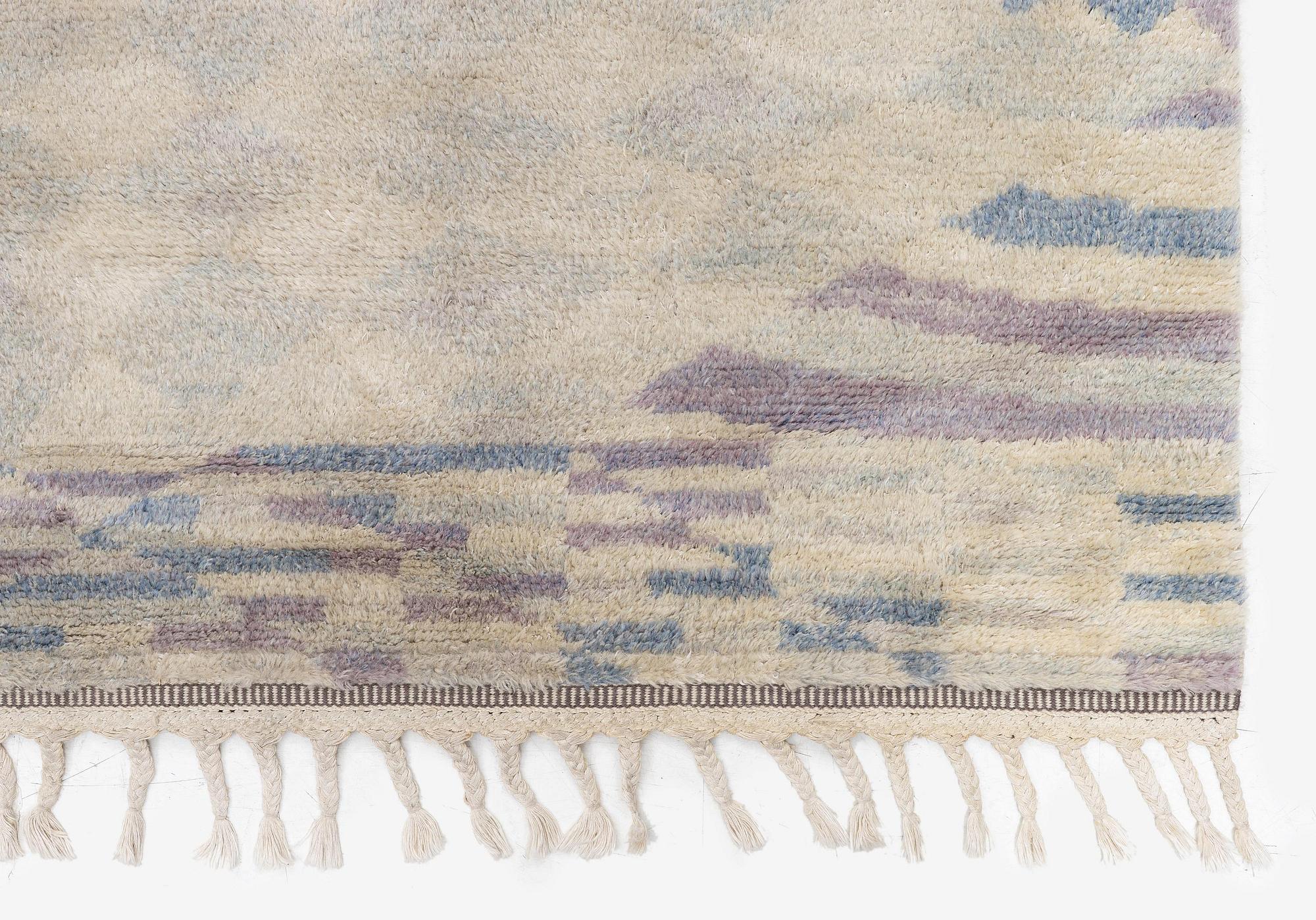 Barbro Nilsson, a carpet, 'Sandbotten', knotted pile, c. 215  x 186 cm, signed AB MMF BN.