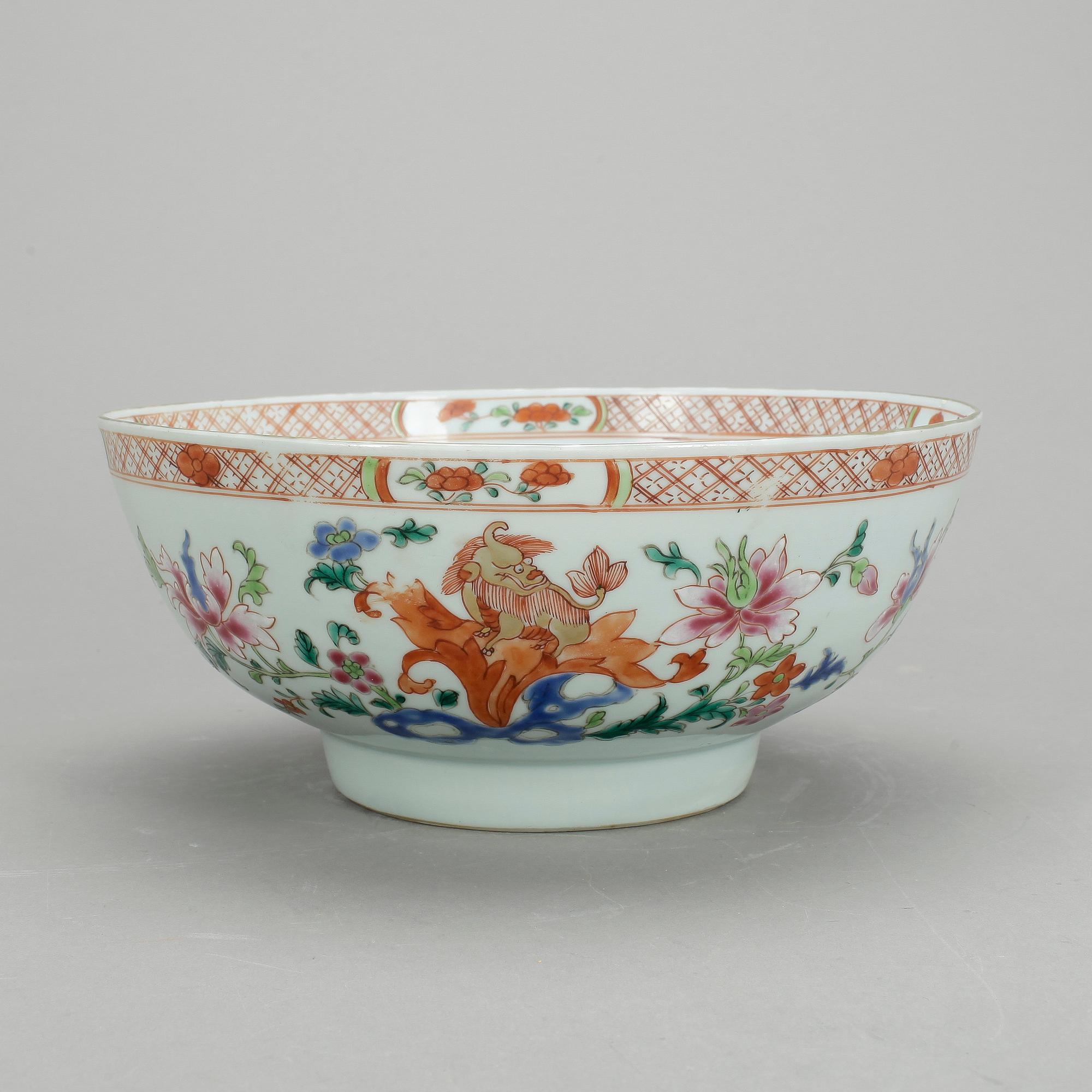 SKÅL, porslin, Kina, Qianlong, 1700-tal.