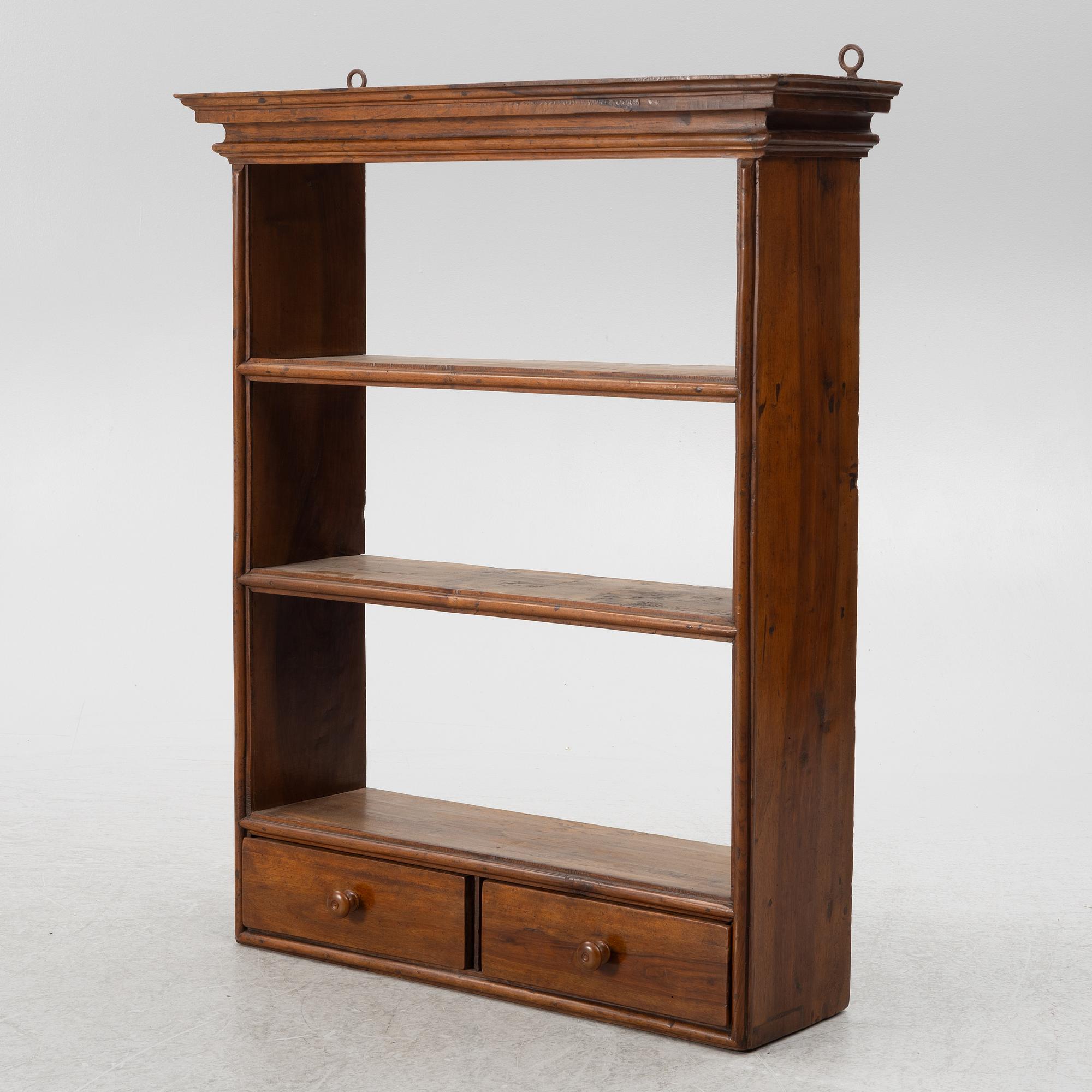 Wall shelf, early 20th century, Italy.