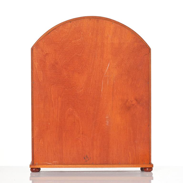Josef Frank, a model 2070 mahogany table display cabinet, Svenskt Tenn, prior to 1985.