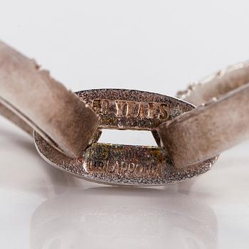 Zoltan Popovits, bracelet, silver, Lapponia 2009.