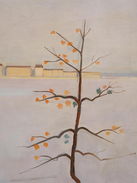Einar Jolin, "Stockholm från Långholmsparken I".
