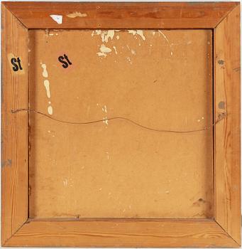 Umknown artist, oil on panel, signed Stingvall(?) - 44.