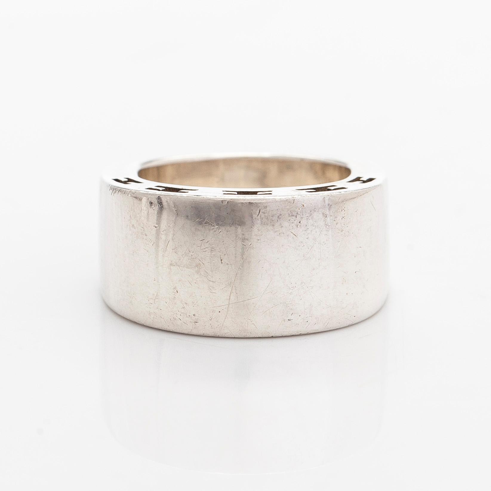 Hermès, ring, "Clarte", sterlingsilver.