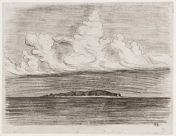Hugo Simberg, "Mensin saari".