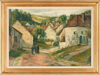 220. Émile Bernard, EMILE BERNARD. Signerad Emile Bernard. Executed 1915.