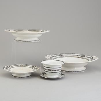 A 65 piece creamware dinner service from Gustavsberg.