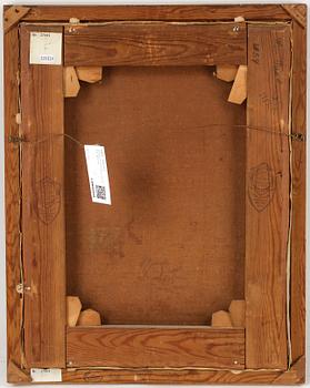 JOHAN OSKAR CANTZLER, olja på duk, 1800-tal.