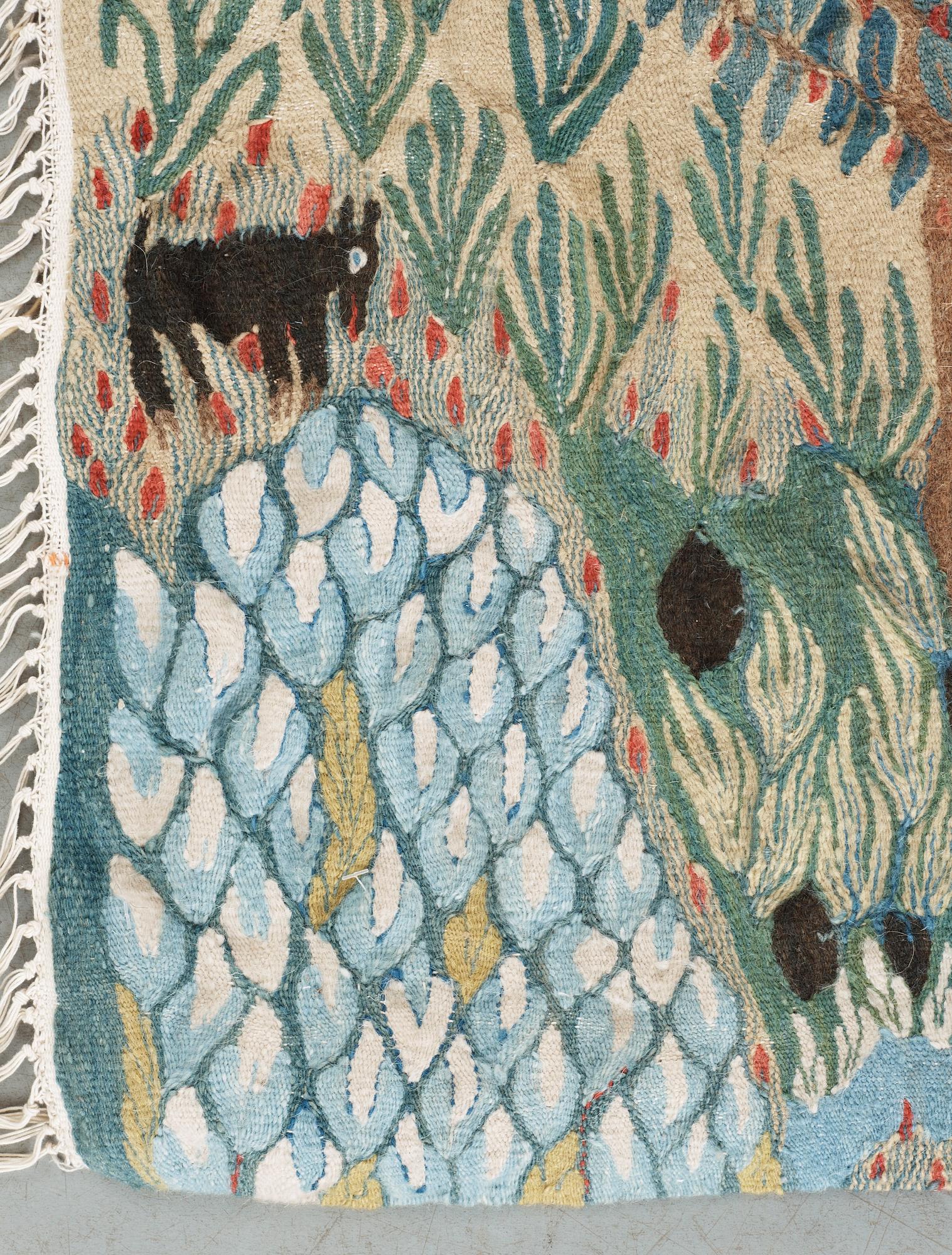 VÄVNAD. Wissa Wassef, Egypten, sign, 1900-talets andra hälft.