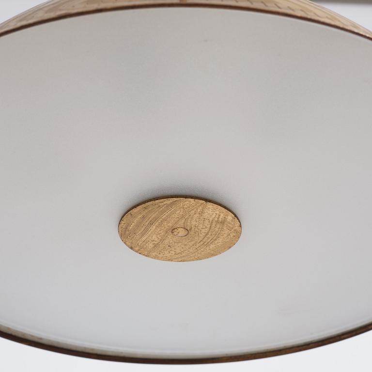 Harald Notini, a ceiling lamp, model '11326', Arvid Böhlmarks Lampfabrik, Sweden, 1940s.