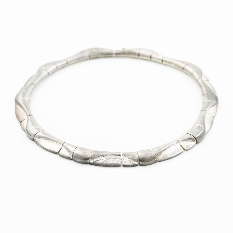 Lapponia, Poul Havgaard, collier, silver, 2001.