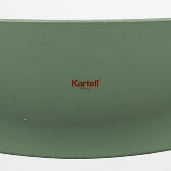 Philippe Starck and Eugeni Quitllet, bar stools, a pair, "Masters stool, Kartell, Italy.