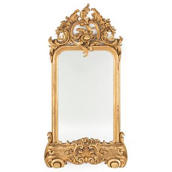 a neo rococo mirror from around 1900.