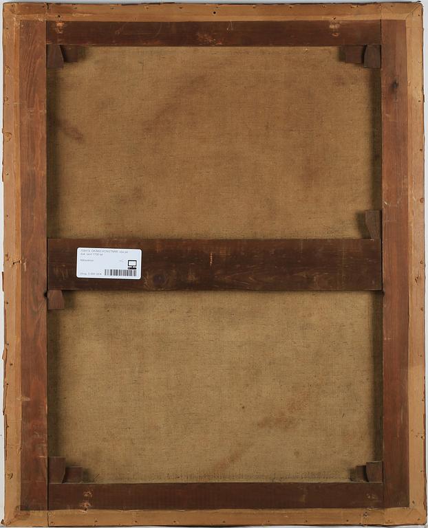 OKÄND KONSTNÄR, olja på duk, sent 1700-tal.