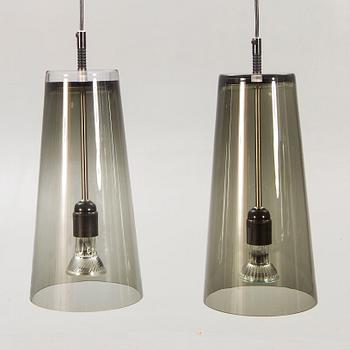 Taklampor, ett par, "Manhattan", Gunnel Svensson, Belysningsbolaget Lenhovda.