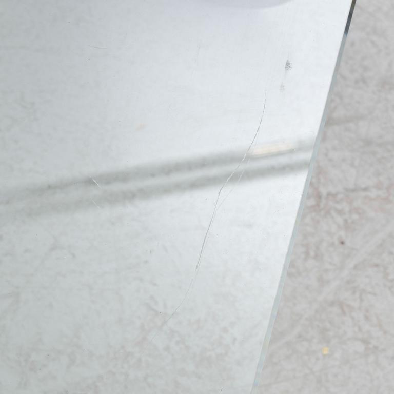 Gae Aulenti, soffbord, "Tavolo con Ruote", Fontana Arte, Italien sent 1900-tal/2000-tal.