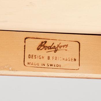 KARMSTOLAR, ett par, Bertil Fridhagen, Bodafors, 1960-tal.