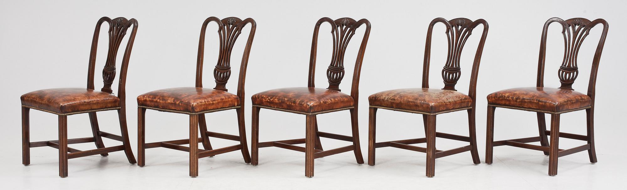 STOLAR 10st samt KARMSTOLAR 2st, Bevan Funnell, 1900-talets slut.