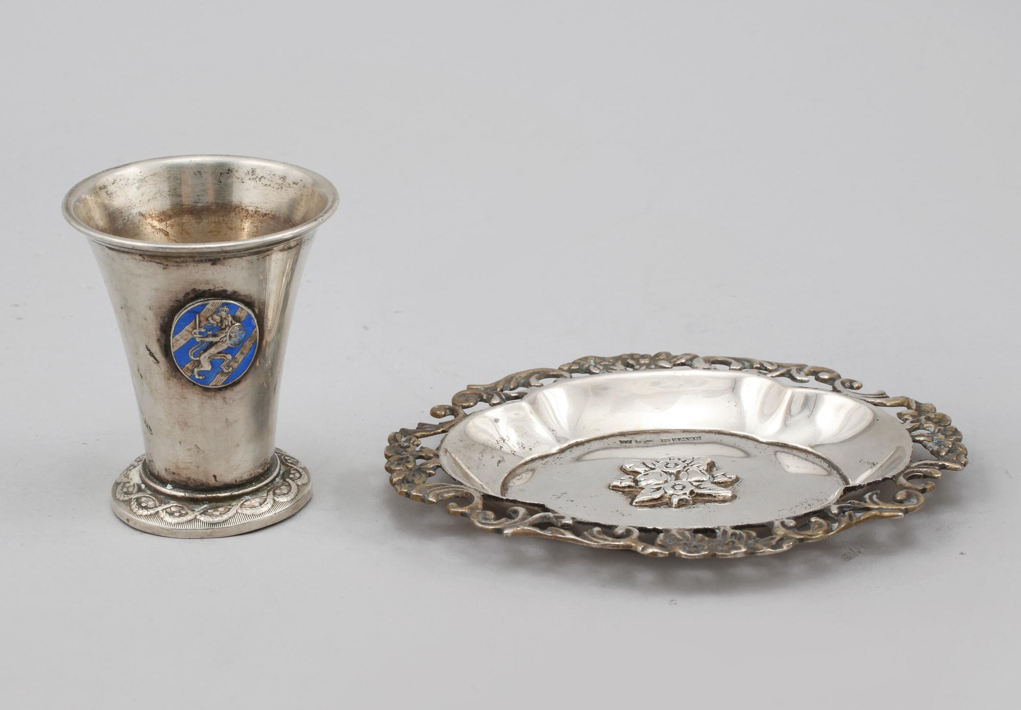 PARTI SILVER, 24 delar, 1900-tal, vikt 600 gram .