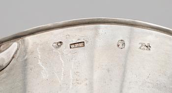 SOPPSLEVAR, 2 st, silver, 1800-tal.