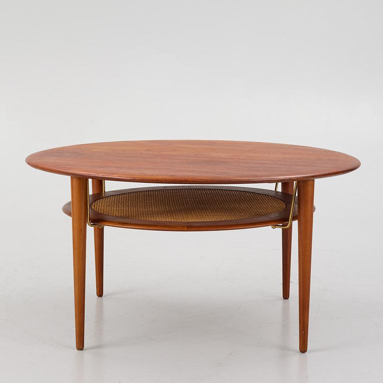 Peter Hvidt & Orla Mølgaard Nielsen, a 'Minerva' coffee table, France & Daverkosen, Denmark, 1950s.