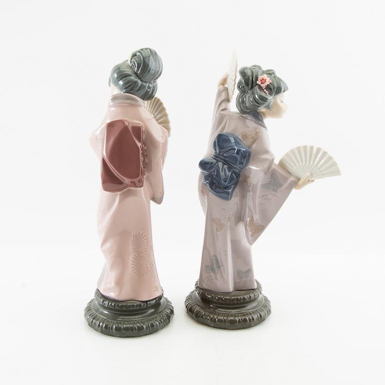 Salvador Debón, Figuriner, ett par, Lladró Spanien 1971-1978.