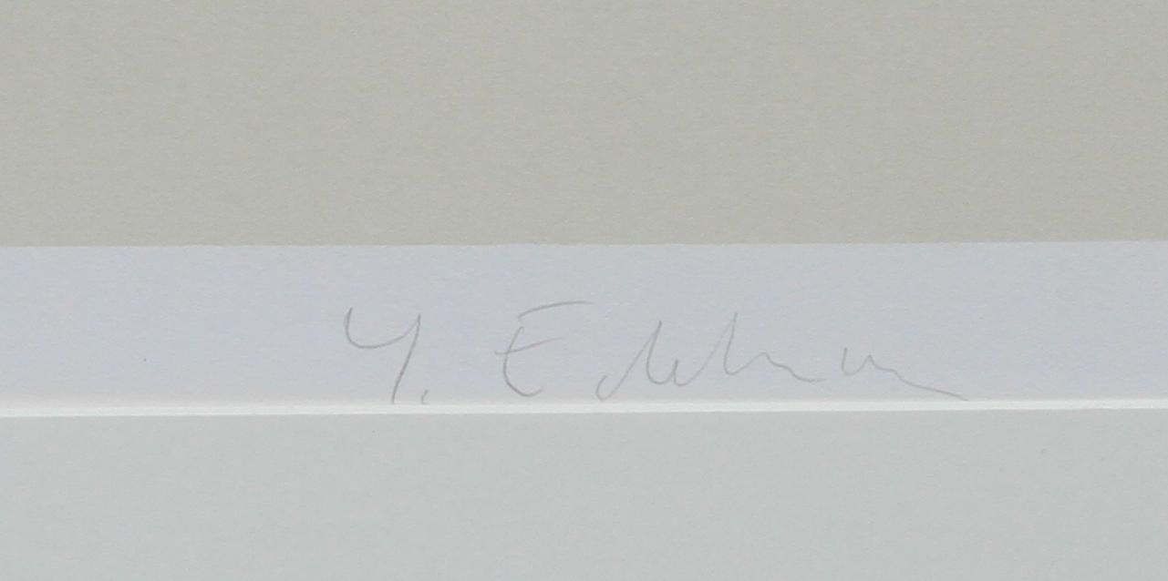 YRJÖ EDELMANN, färglitografi. Sign och numr 4/150.