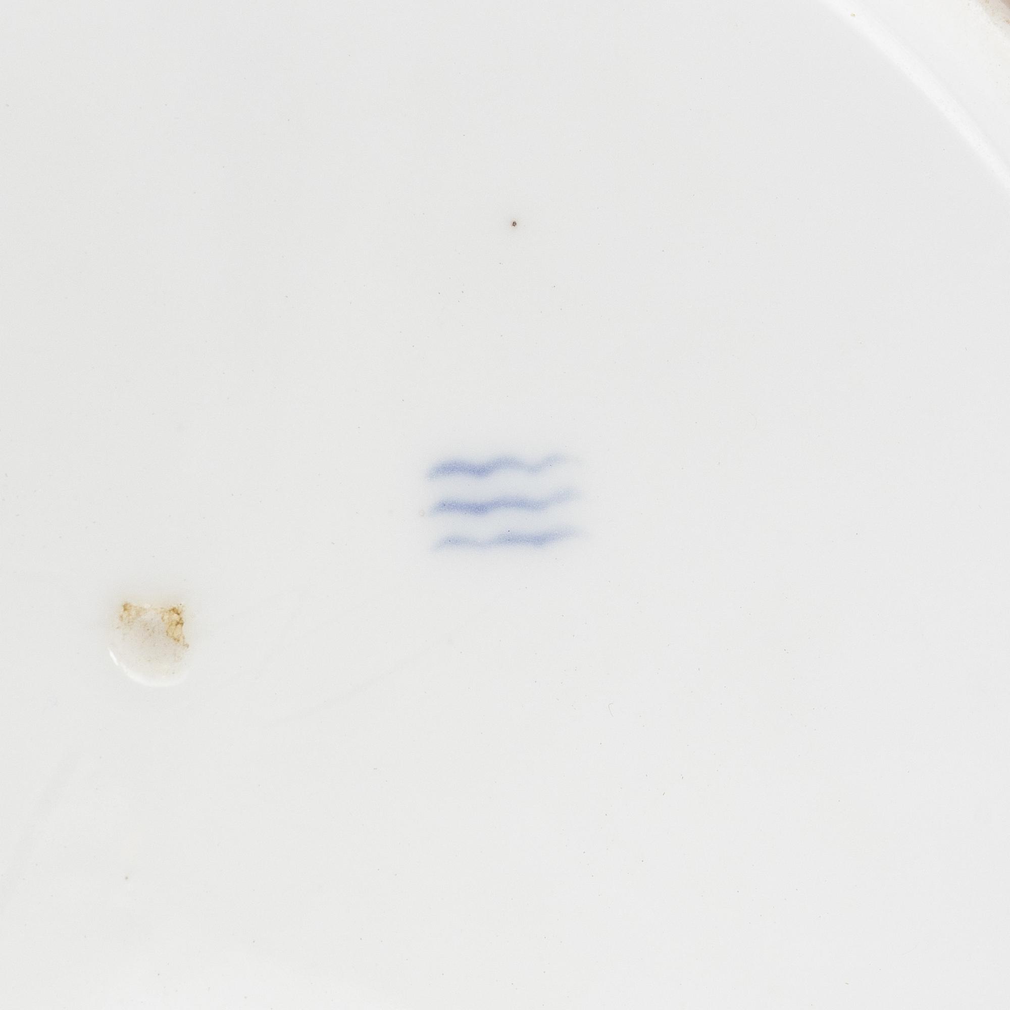 Royal Copenhagen, a set of 7 service pieces, Denmark, 1850-1890.