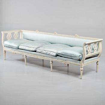 SOFFA, gustaviansk, sent 1700-tal.