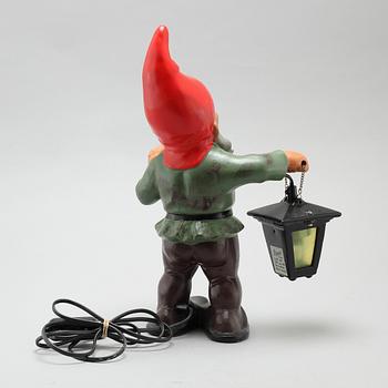 A garden gnome from Heissner in Germany, second half of the 20th century.