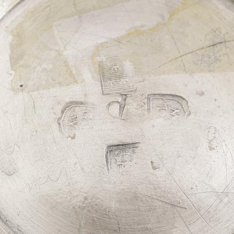 BÄGARE, tenn, Gustaf Lundwall, Jönköping 1756.