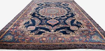 Matta, semiantik Kirman, Södra Persien, ca  592 x 388 cm.
