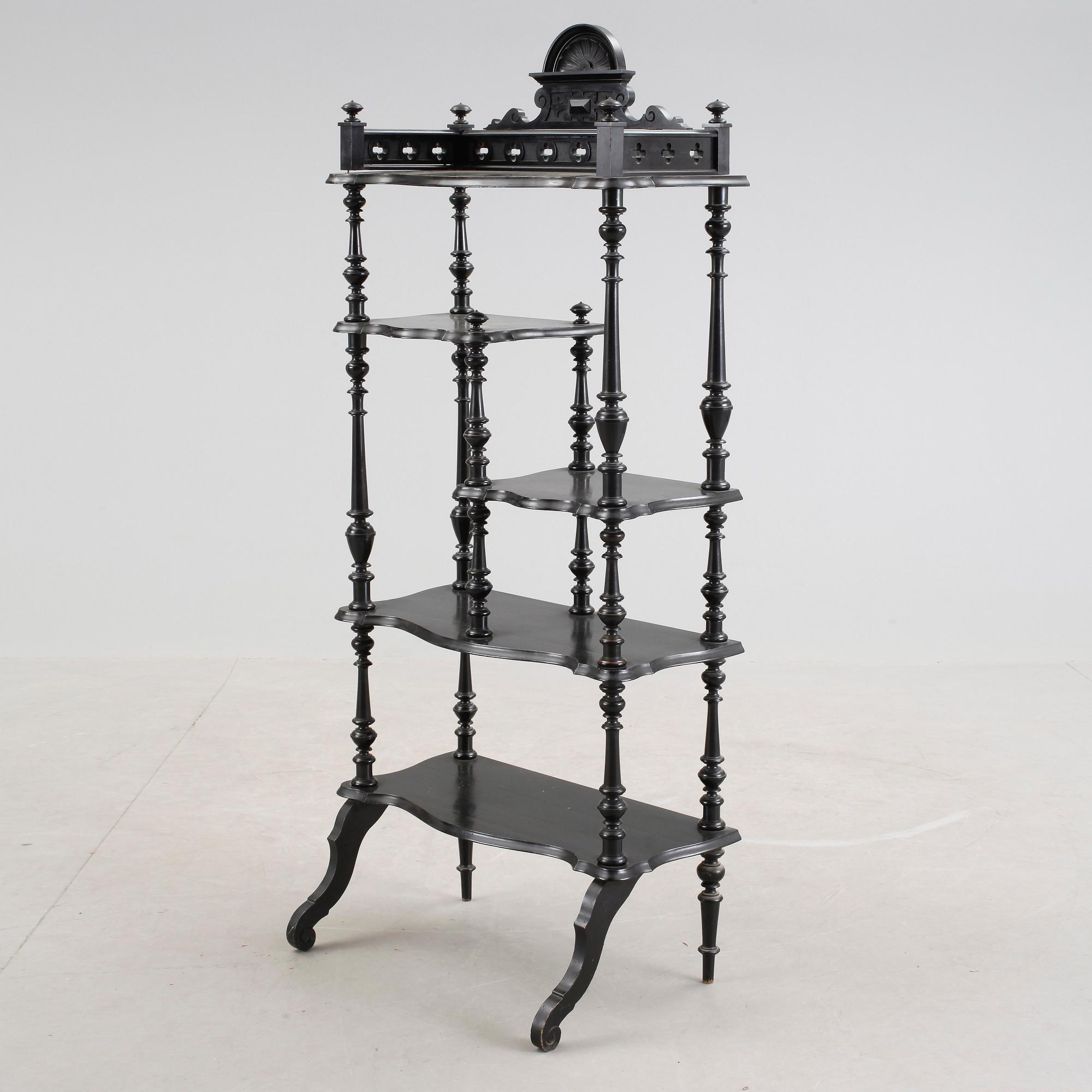 ÉTAGÈRE, 1800-talets slut.