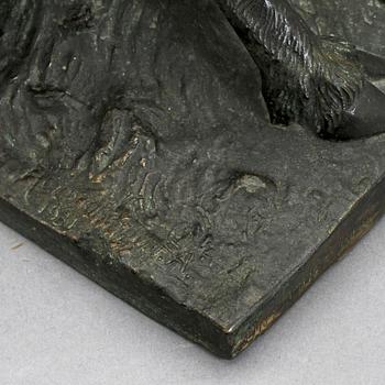 SKULPTUR, brons, otydl sign o dat 1931.