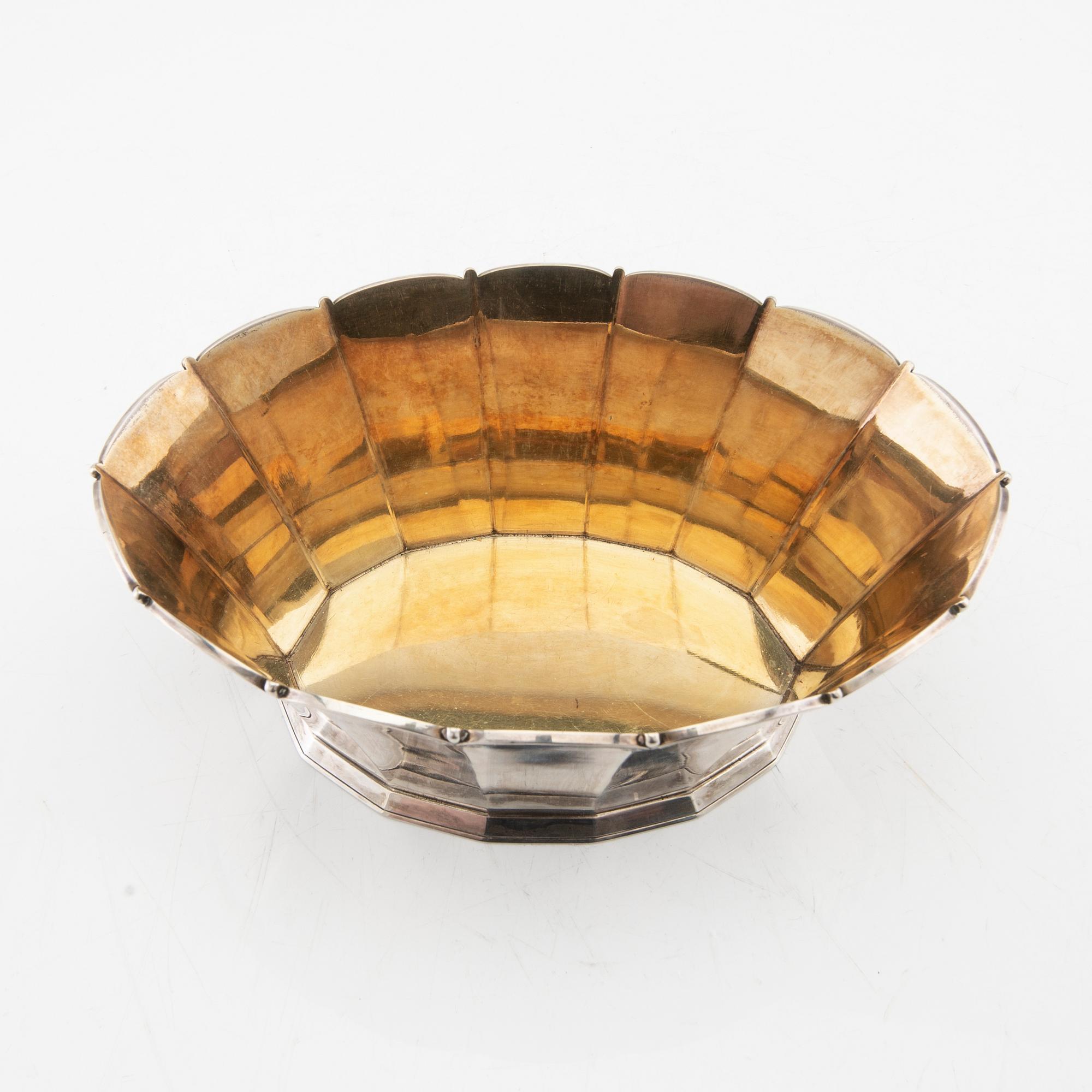 Anders Nilsson bowl silver Lund 1915.