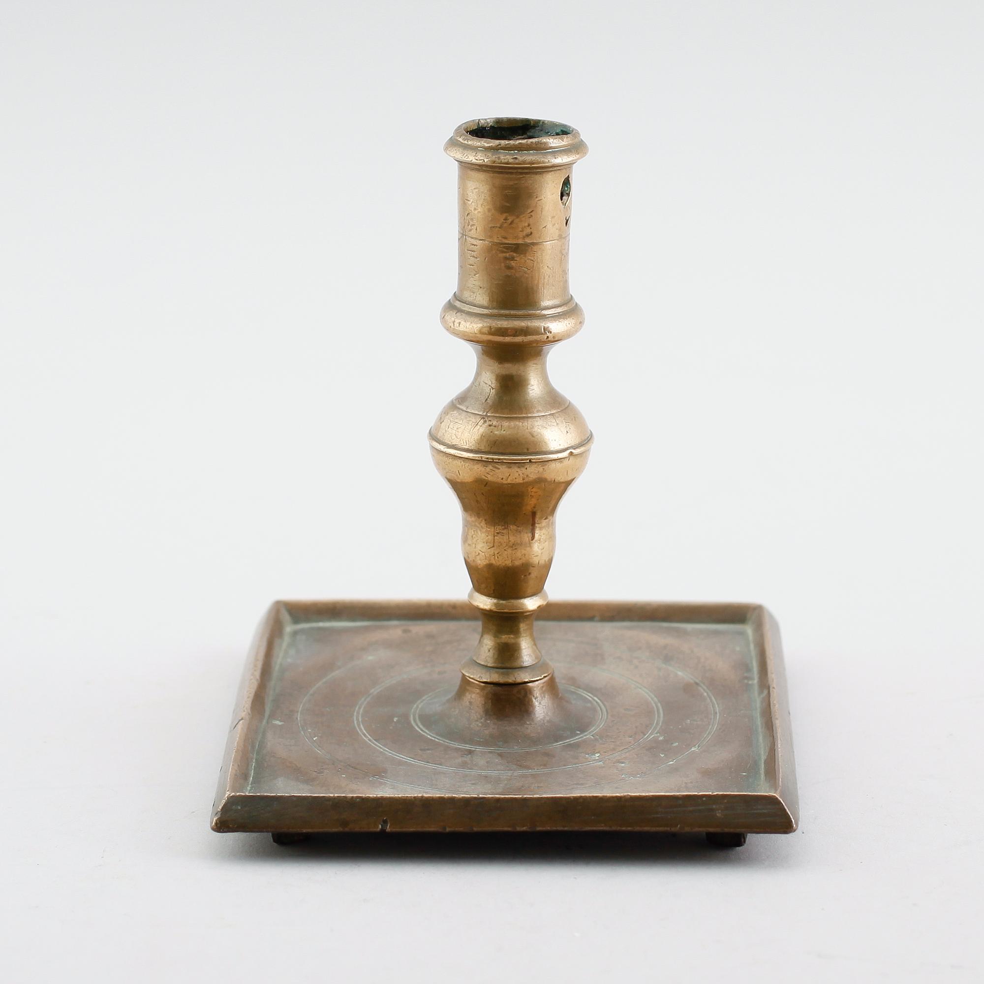 LJUSSTAKE, barock, 1700-tal.