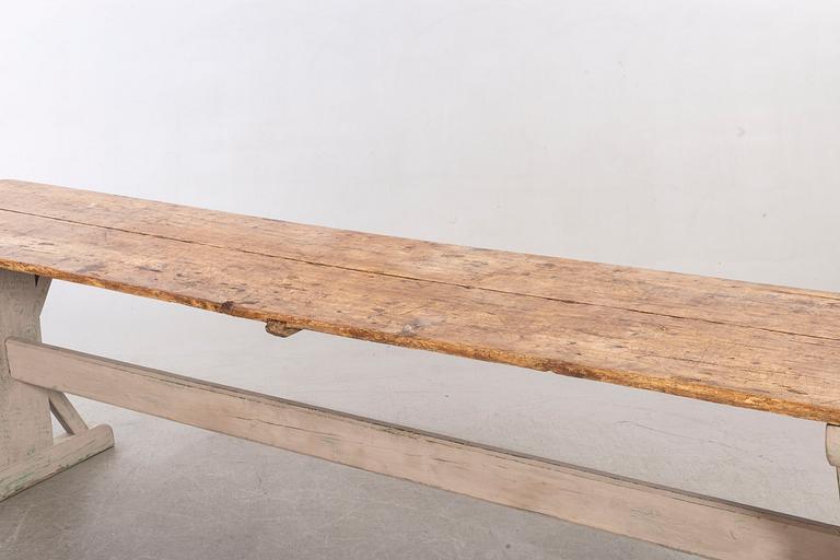LÅNGBORD, allmogestil, modern tillverkning.