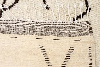 A rug, Morocco, c. 258 x 146 cm.