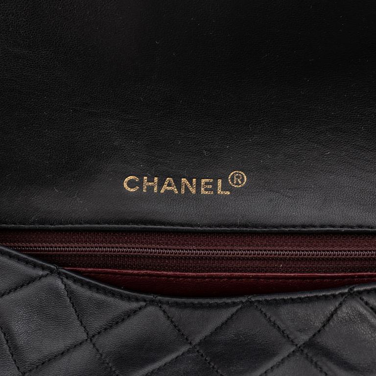 Chanel, a quilted leather 'Flap' bag, 1989-91.