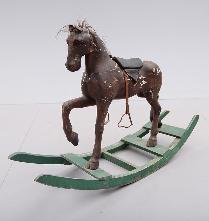 GUNGHÄST, troligen Gemla, 1900-talets början.