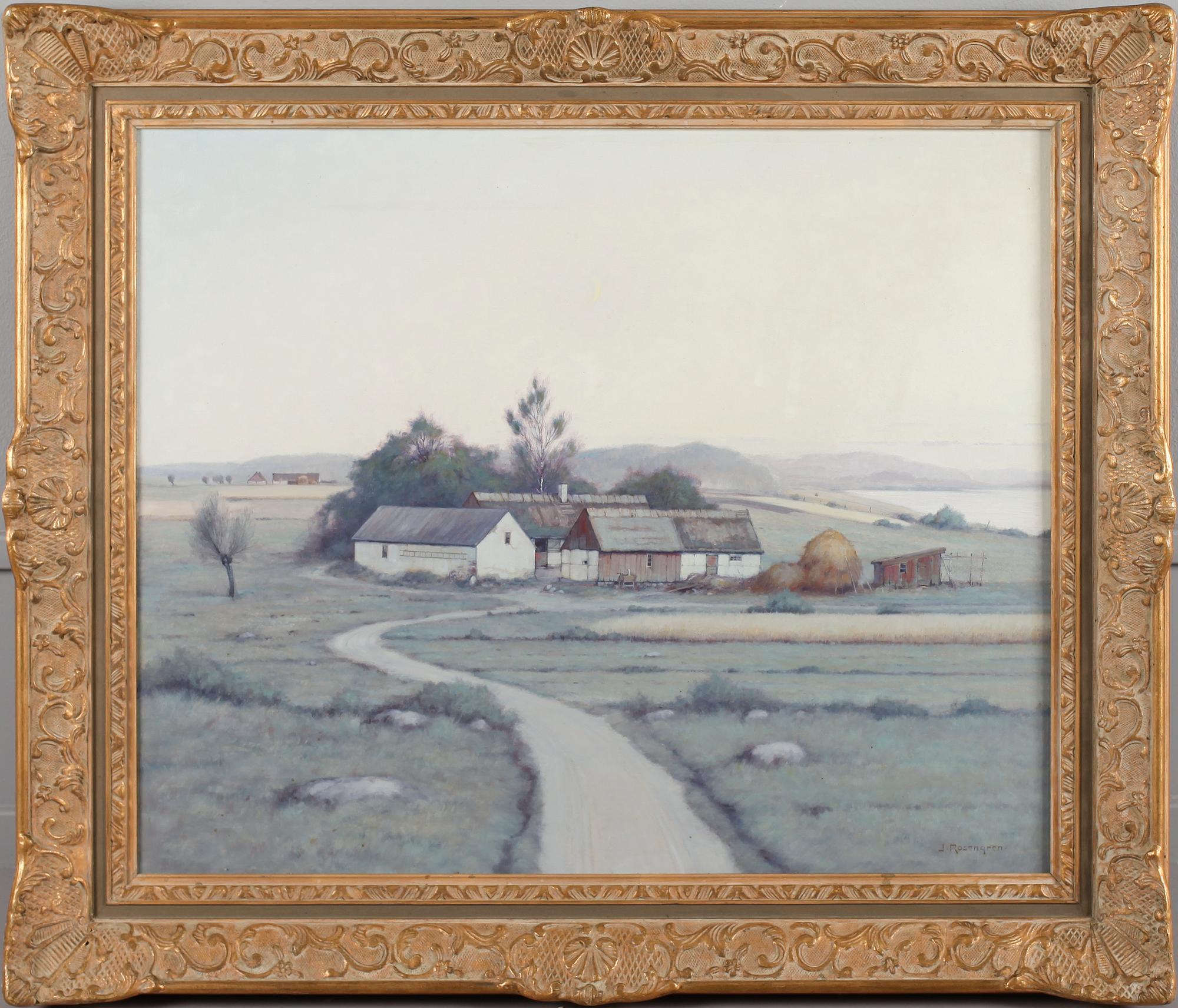 JEAN ROSENGREN, olja på duk, signerad.