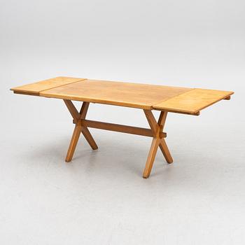 Stolar, 4 st, samt bord och bänk, 1900-talets mitt.